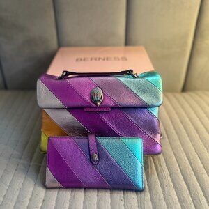 Kurt Geiger Kensington Metallic Bag